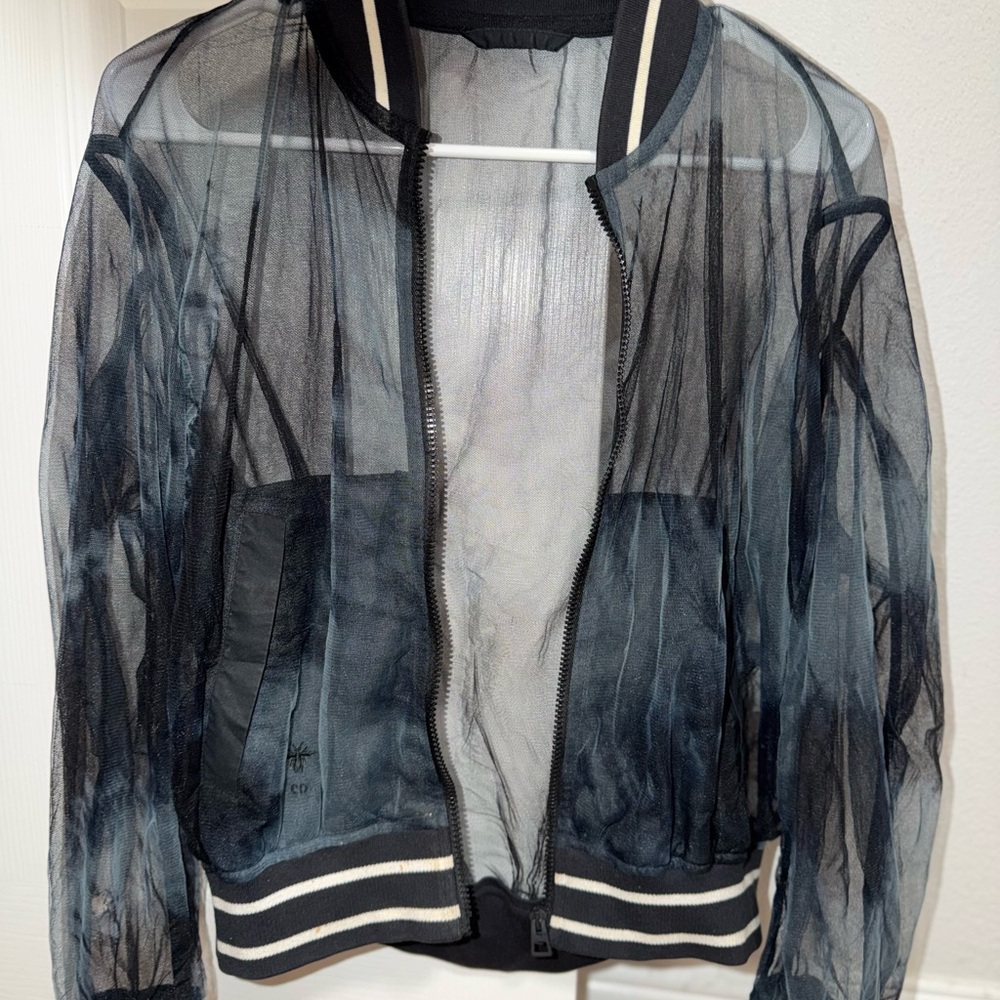 Dior Black Sheer Jacket